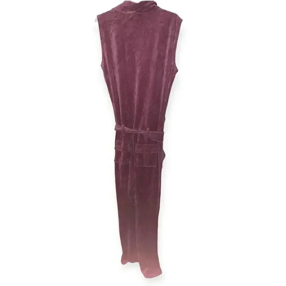 Y2k Vintage velour flared jumpsuit - Picture 3 of 4